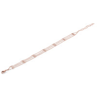 14KT ROSE DIA BRACELET