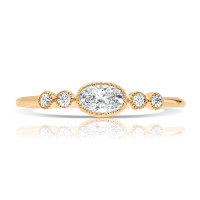 14K DIAMOND RING