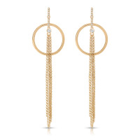 14KY DIA EARRING