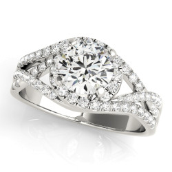 ENGAGEMENT RINGS HALO ROUND