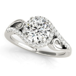 ENGAGEMENT RINGS HALO ROUND