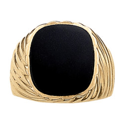 GENTS RING ONYX