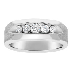 GENTS DIAMOND WEDDING BANDS