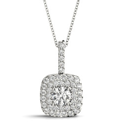DOUBLE CU HALO RD CENTER PENDANT