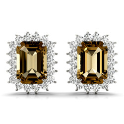 EARRINGS COLOR EMERALD MATCH 81585
