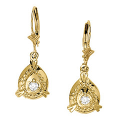 EARRINGS SINGLE STONE MATCH 30405