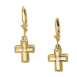 EARRINGS SINGLE STONE MATCH 30414