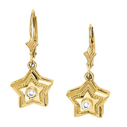 EARRINGS SINGLE STONE MATCH 30407