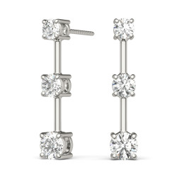 EARRINGS 3 STONE