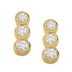 EARRINGS 3 STONE