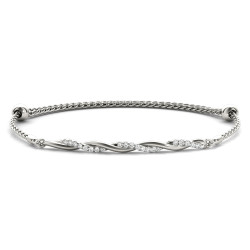 DIA GOLD TWIST BRACELET