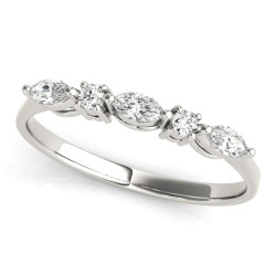 WEDDING BANDS FANCY SHAPE BAGUETTE