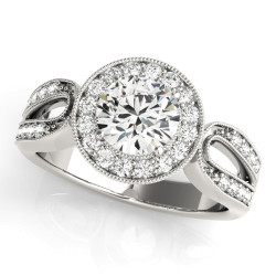 ENGAGEMENT RINGS HALO ROUND