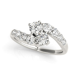 TWO STONE RING