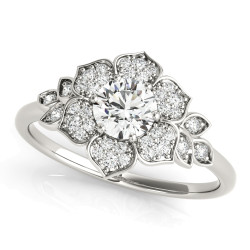 FLOWER FASHION RING