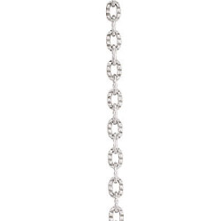 CABLE (RND TEXT) CHAIN 1.1MM 1