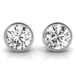 0.1CT TPRED BEZEL EAR / A