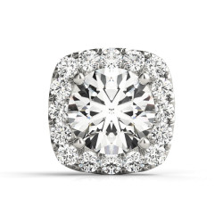 ROUND CUSHION HALO | .02 PT