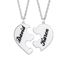 2 PIECE PUZZLE HEART