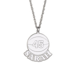 BASKETBALL W/ NAME AND NUMBER