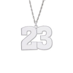 NUMBER PENDANT