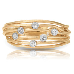 14K BUBBLE RING