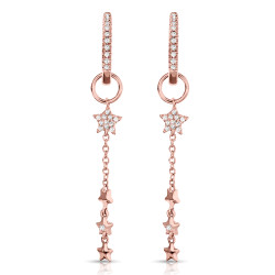 14KT DIAMOND EARRINGS