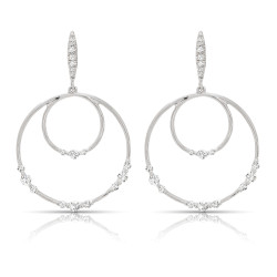 14K DIAMOND EARRINGS