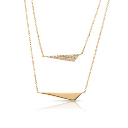 14KY DIA NECKLACE