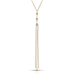 14KY DIA NECKLACE