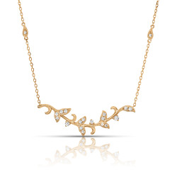 14KT DIAMOND NECKLACE