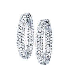 25MM ROUND PAVE INSIDE OUT