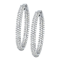 36MM ROUND PAVE INSIDE OUT