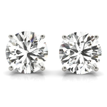 (2/3 CTTW) .3ct 4PR WIRE EARRINGS