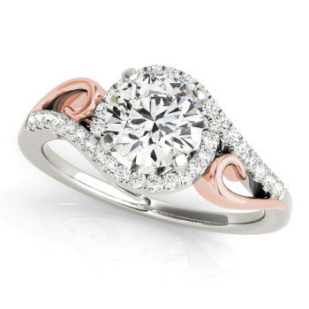ENGAGEMENT RINGS HALO ROUND