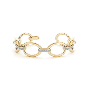 Bracelet Italian Made  Length - 7.5 InchWidth - .87 Inch