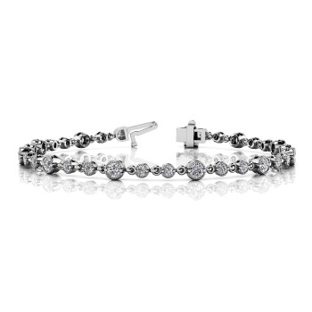 BRACELET WITH MILGRAIN