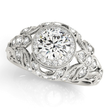 ENGAGEMENT RINGS HALO ROUND