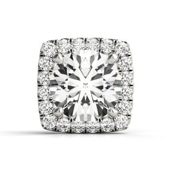 ROUND CENTER; CUSHION HALO