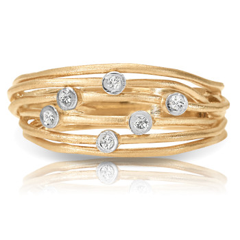 14K BUBBLE RING