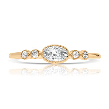 14K DIAMOND RING