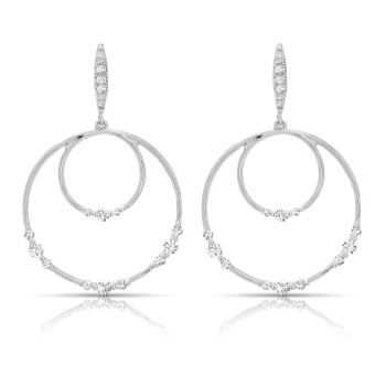 14K DIAMOND EARRINGS
