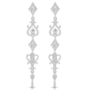 14K DIAMOND EARRINGS