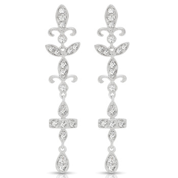 14K DIAMOND EARRINGS