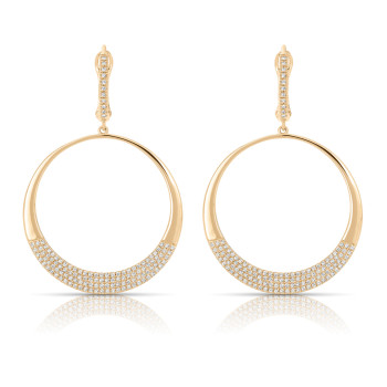 14K DIAMOND EARRINGS