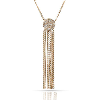 14KY DIA NECKLACE
